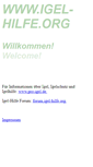 Mobile Screenshot of igel-hilfe.org