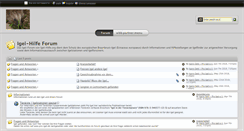 Desktop Screenshot of forum.igel-hilfe.org